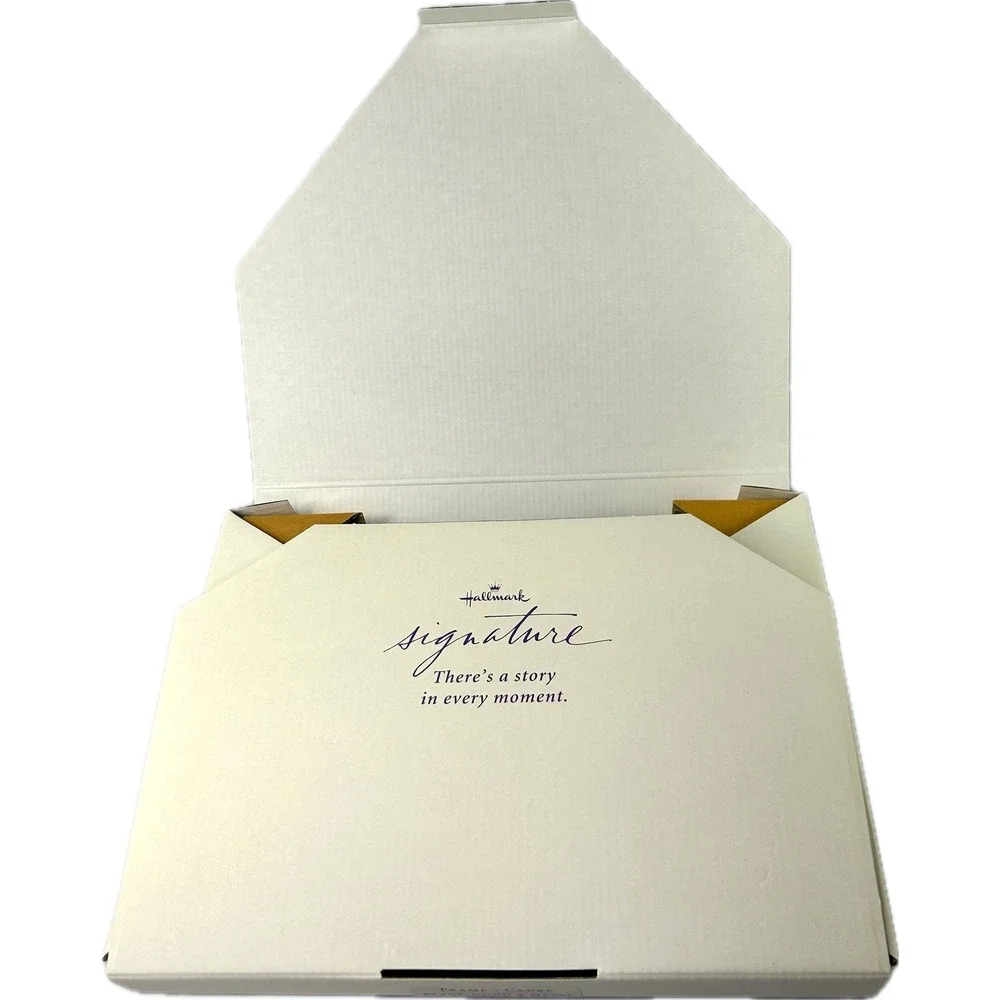 Hallmark Signature Black Wood & Metal Frame 4x6‎ Photo Duo with Box
